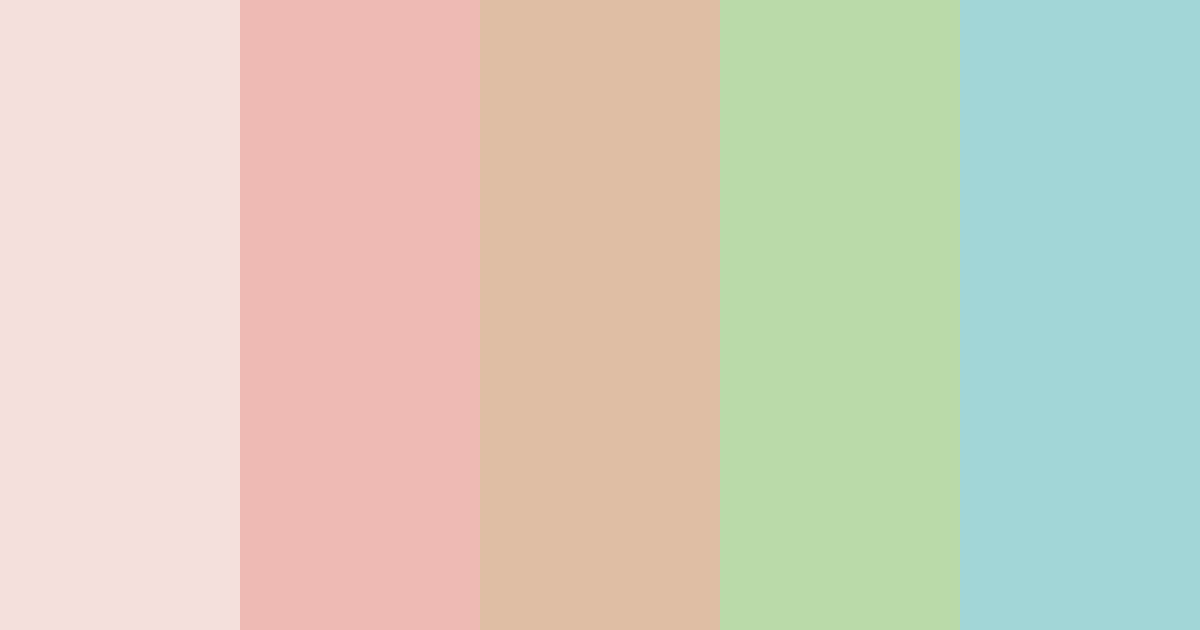 Download scraps color palette PNG image (landscape)