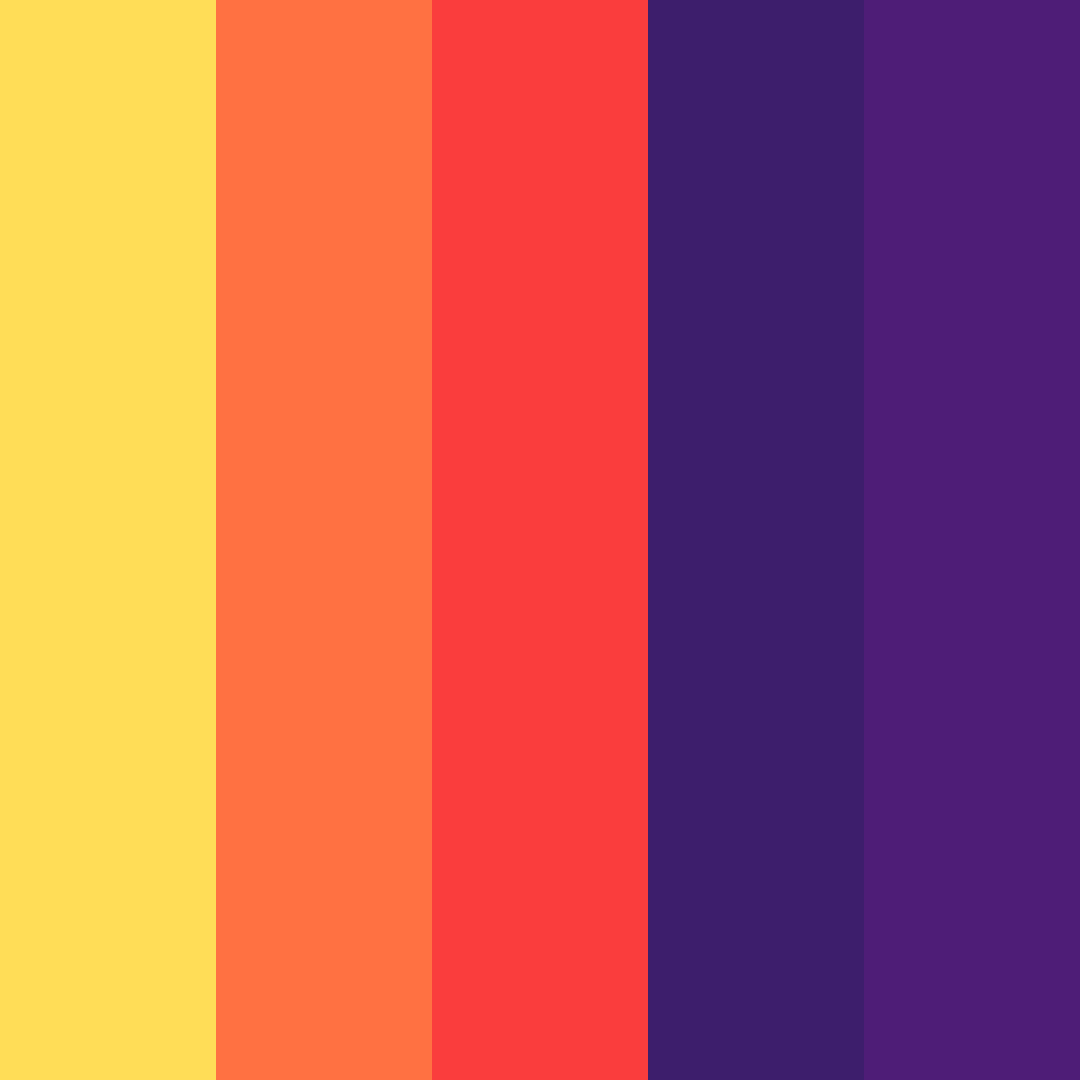 Download bill cipher color palette PNG image (square)