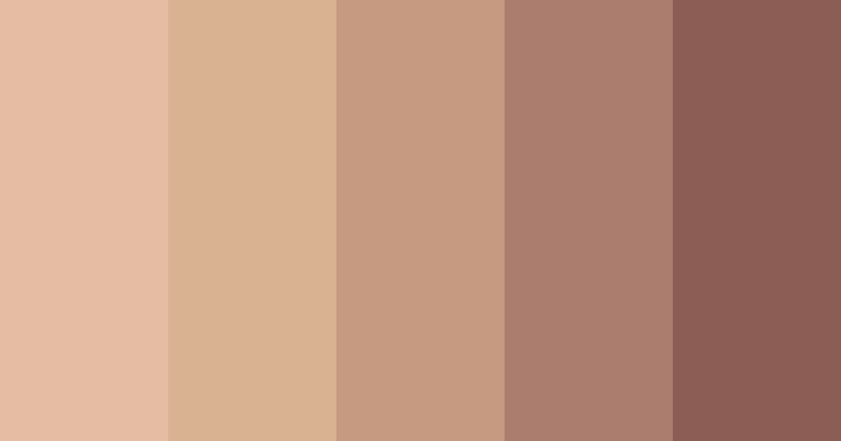 Download cashmere dreams color palette PNG image (landscape)