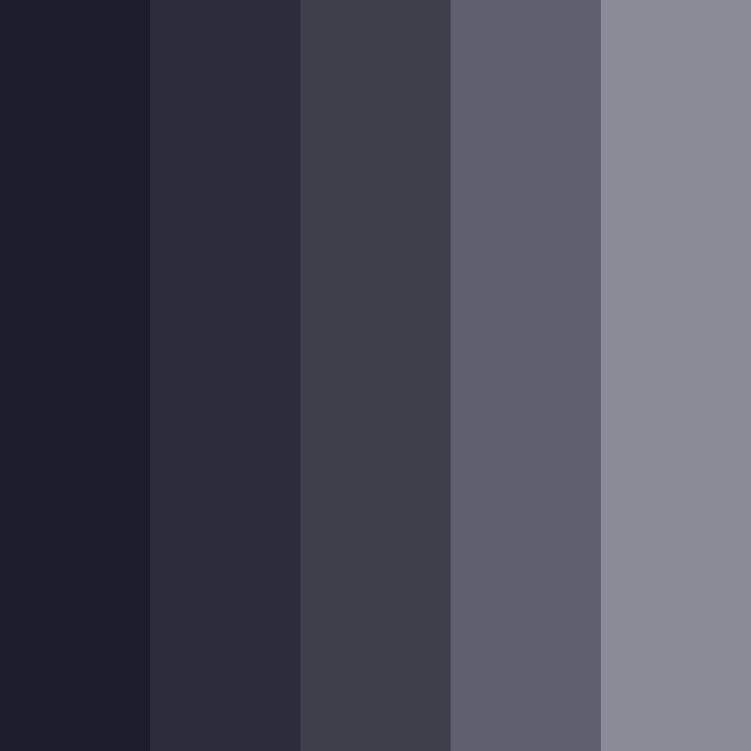 Download midnight hues color palette PNG image (square)