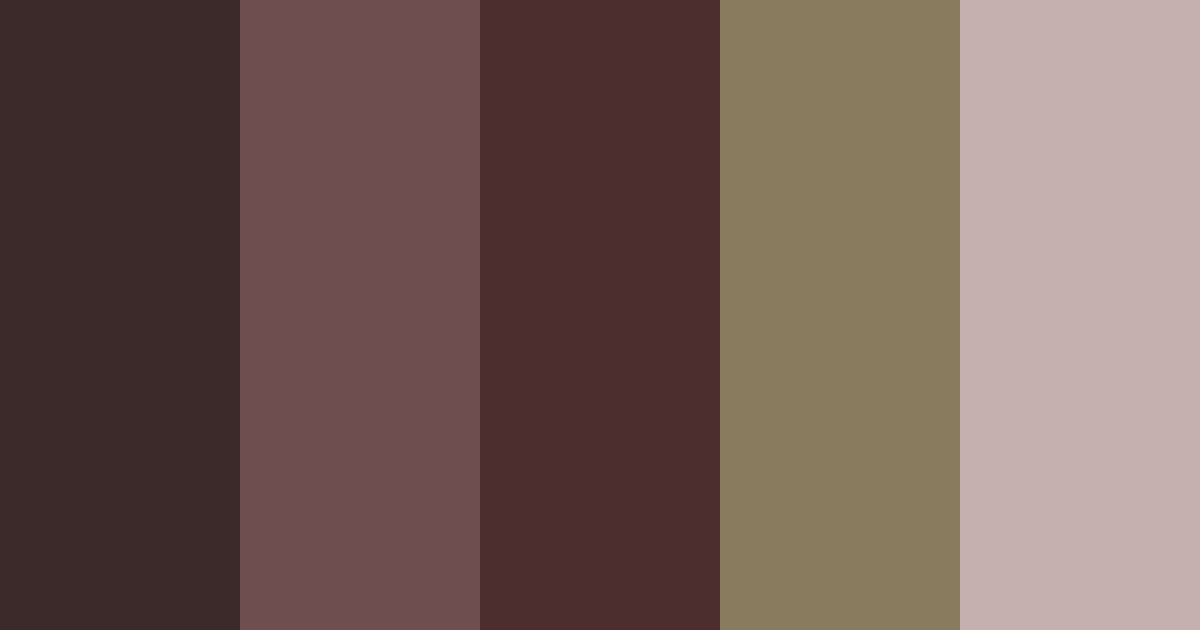 Download rustic elegance color palette PNG image (landscape)