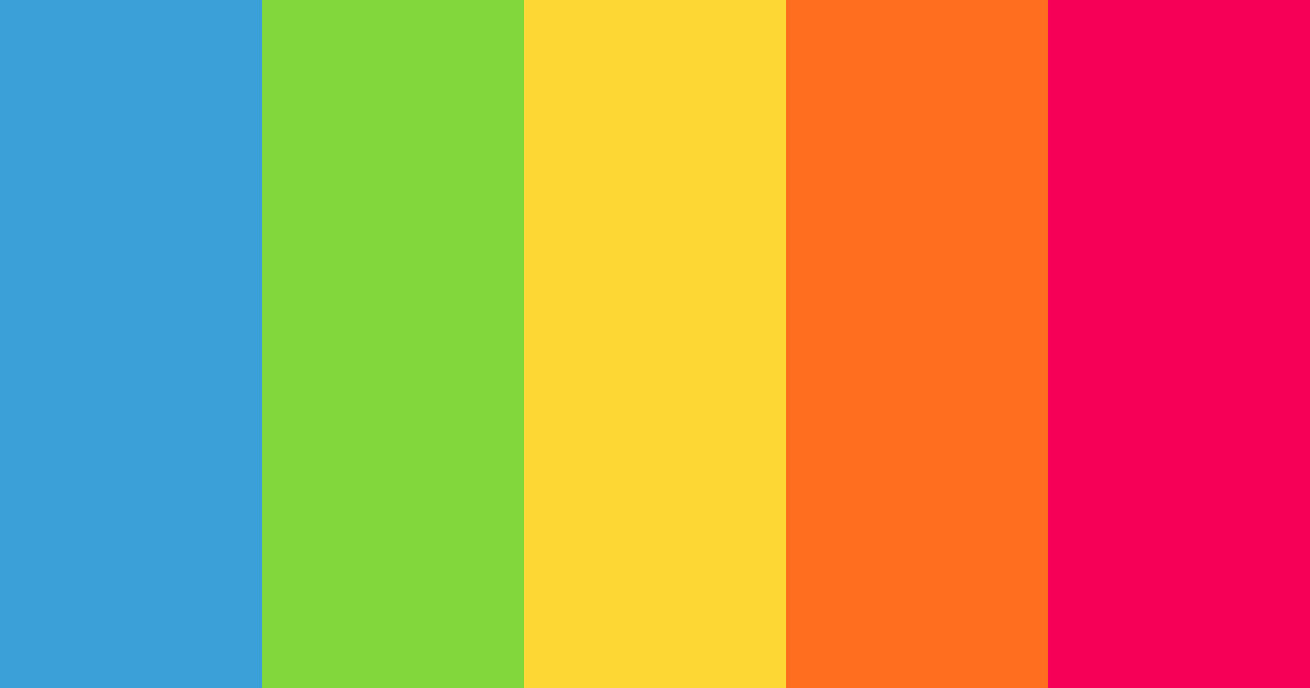 Download rainbow dash color palette PNG image (landscape)