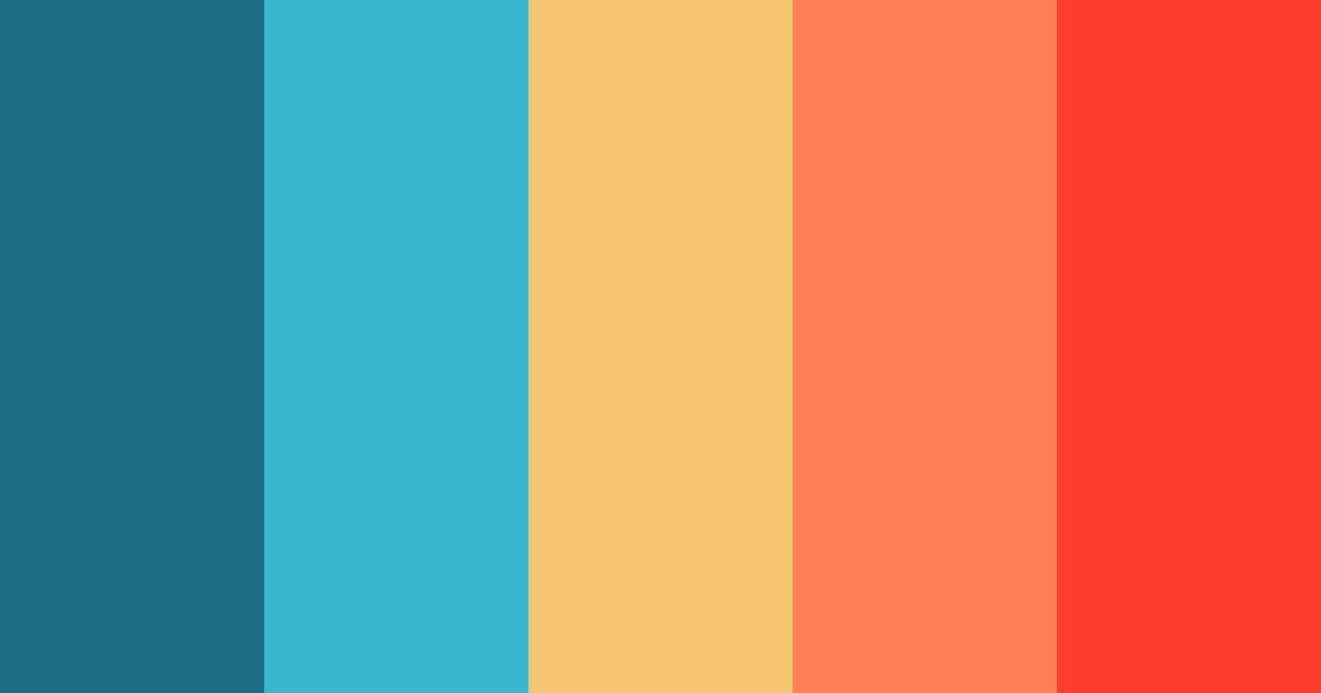 Download hawaii fisher color palette PNG image (landscape)