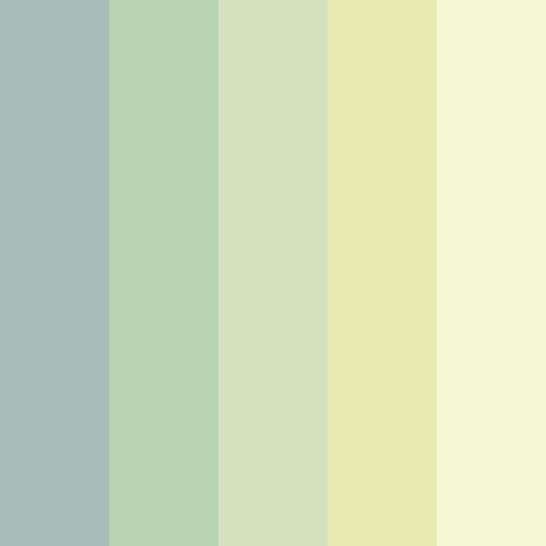 Download sage breeze color palette PNG image (square)