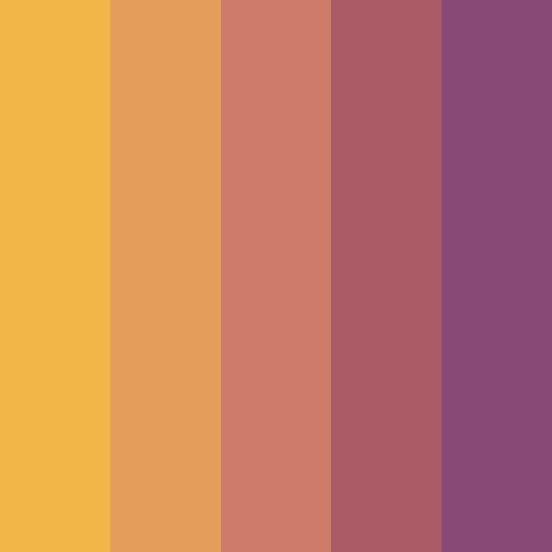 Download applejack sunset color palette PNG image (square)