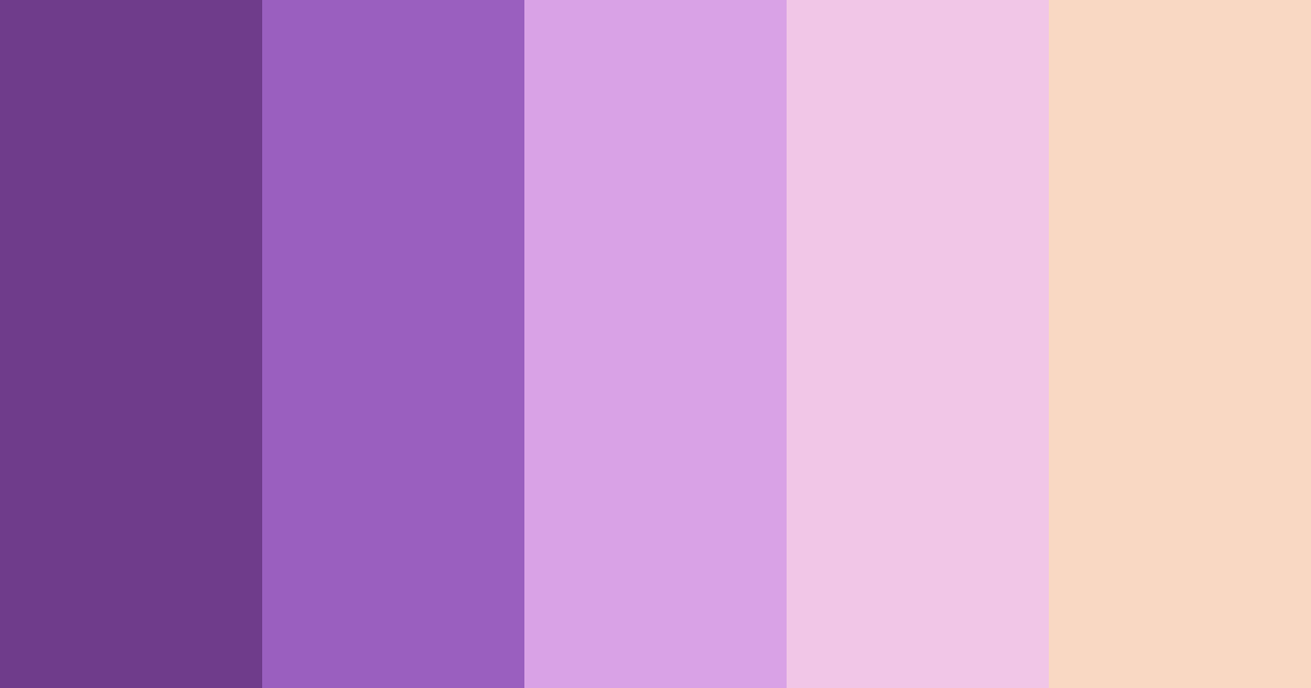 Download royal mage unicorn color palette PNG image (landscape)