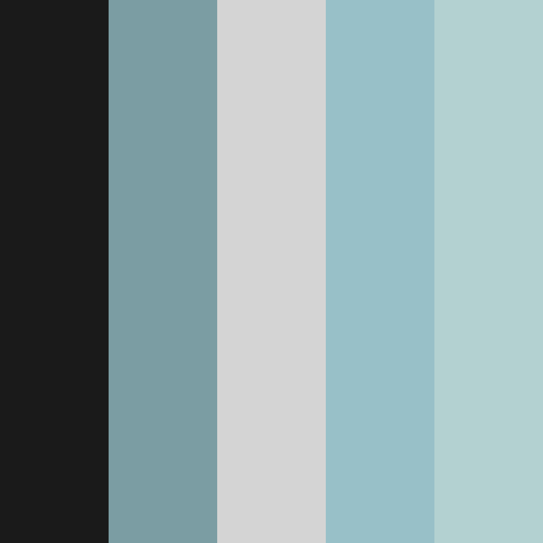 Download ocean breeze color palette PNG image (square)