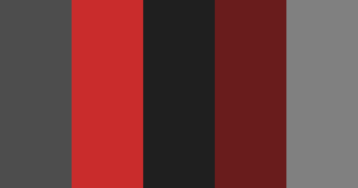 Download charcoal flame color palette PNG image (landscape)