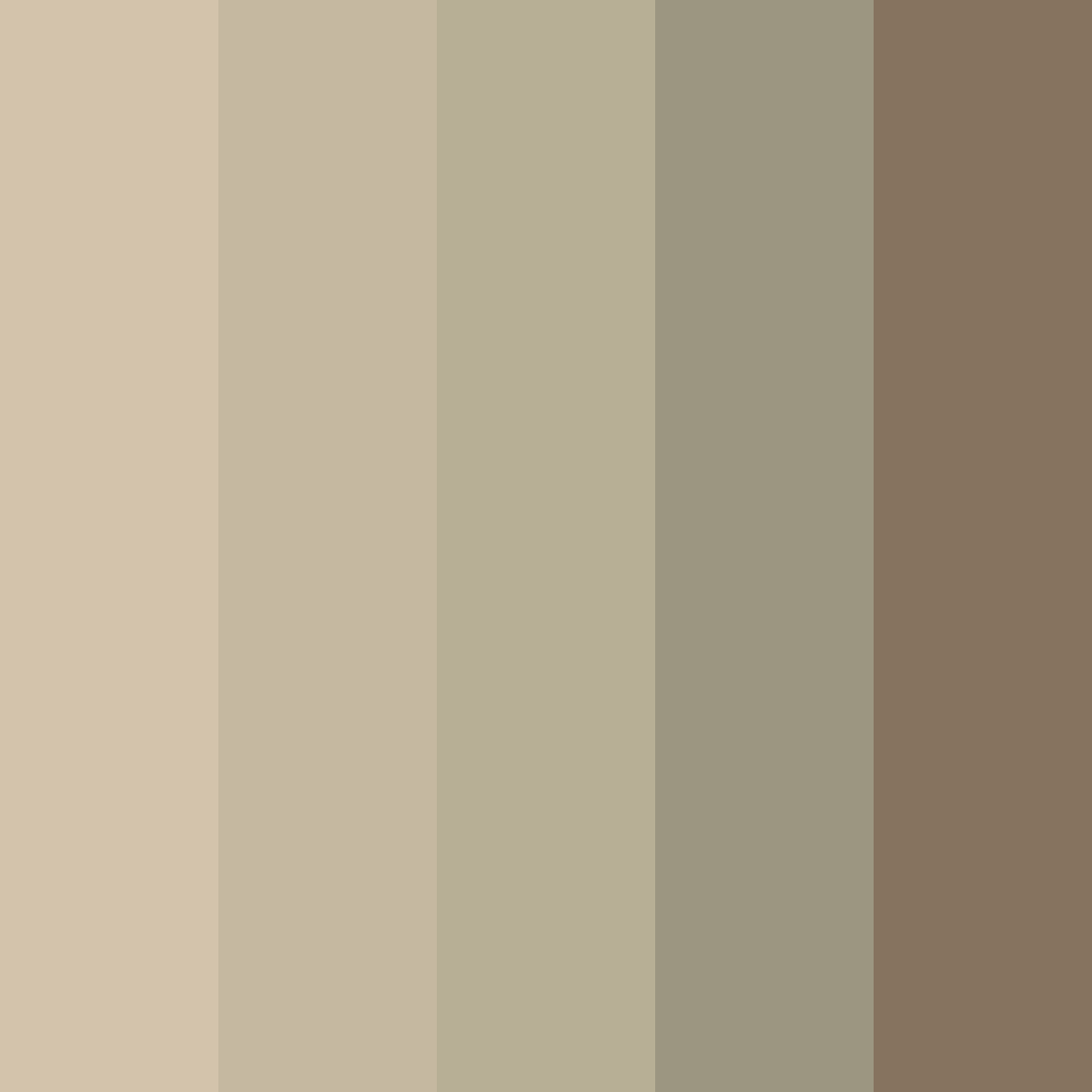 Download bone color palette PNG image (square)
