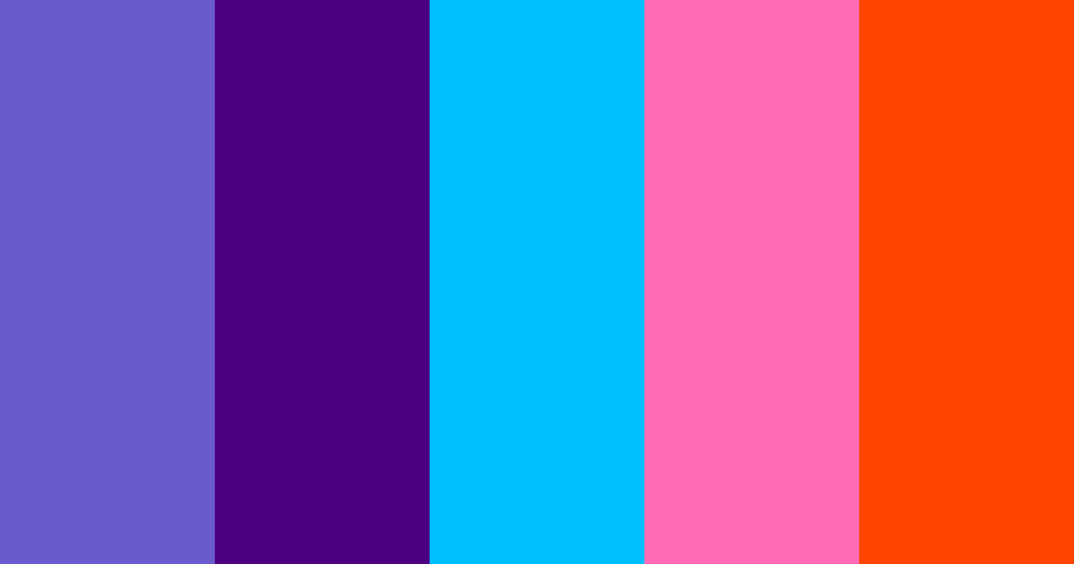Download interdimensional color palette PNG image (landscape)