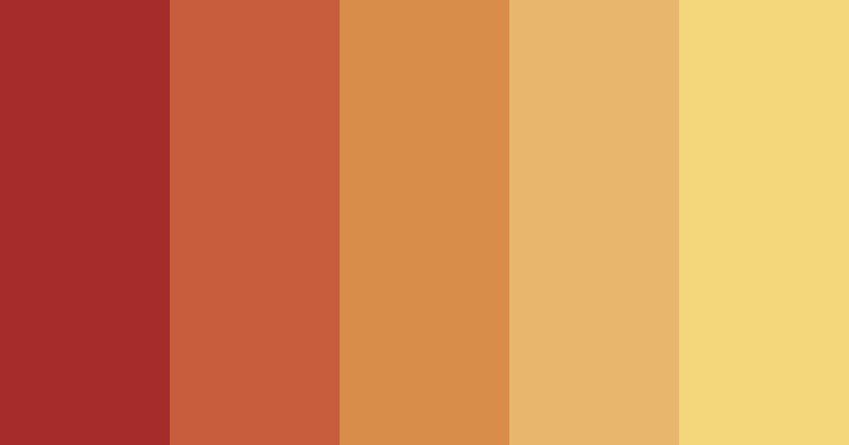 Download rowan delight color palette PNG image (landscape)