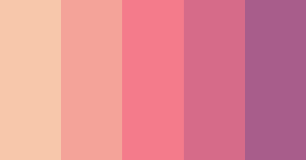 Spring Dawn Color Dawn Color Palette