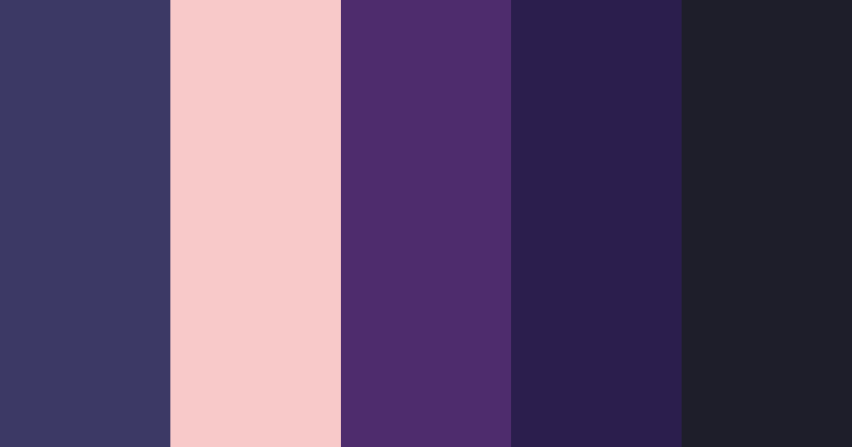 Download midnight blossom color palette PNG image (landscape)
