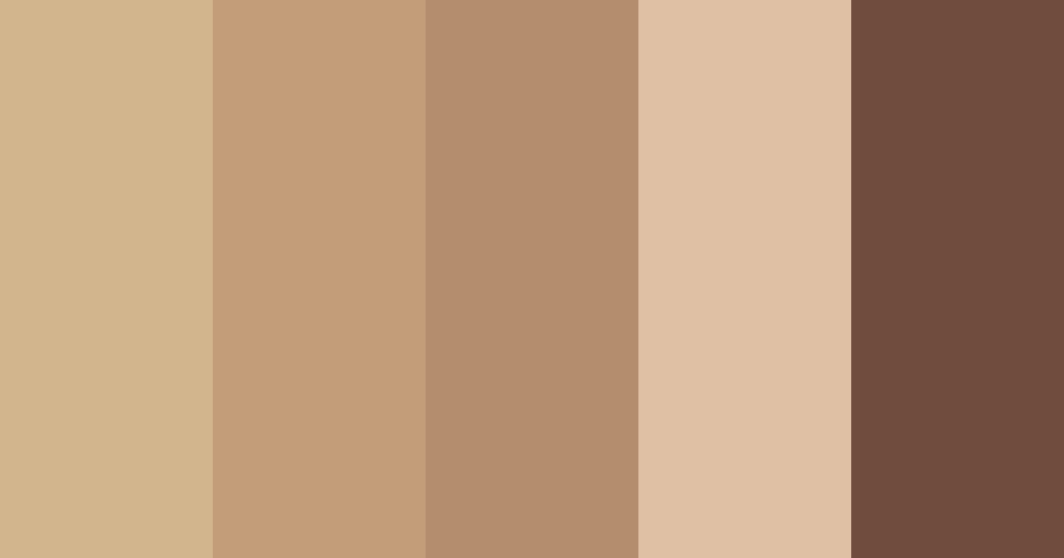 Download chai tea latte color palette PNG image (landscape)