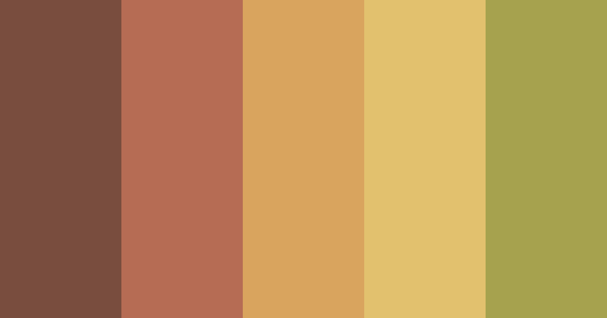 Download steampunk color palette PNG image (landscape)