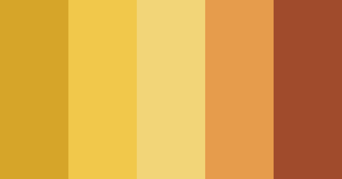 Download honey apple color palette PNG image (landscape)