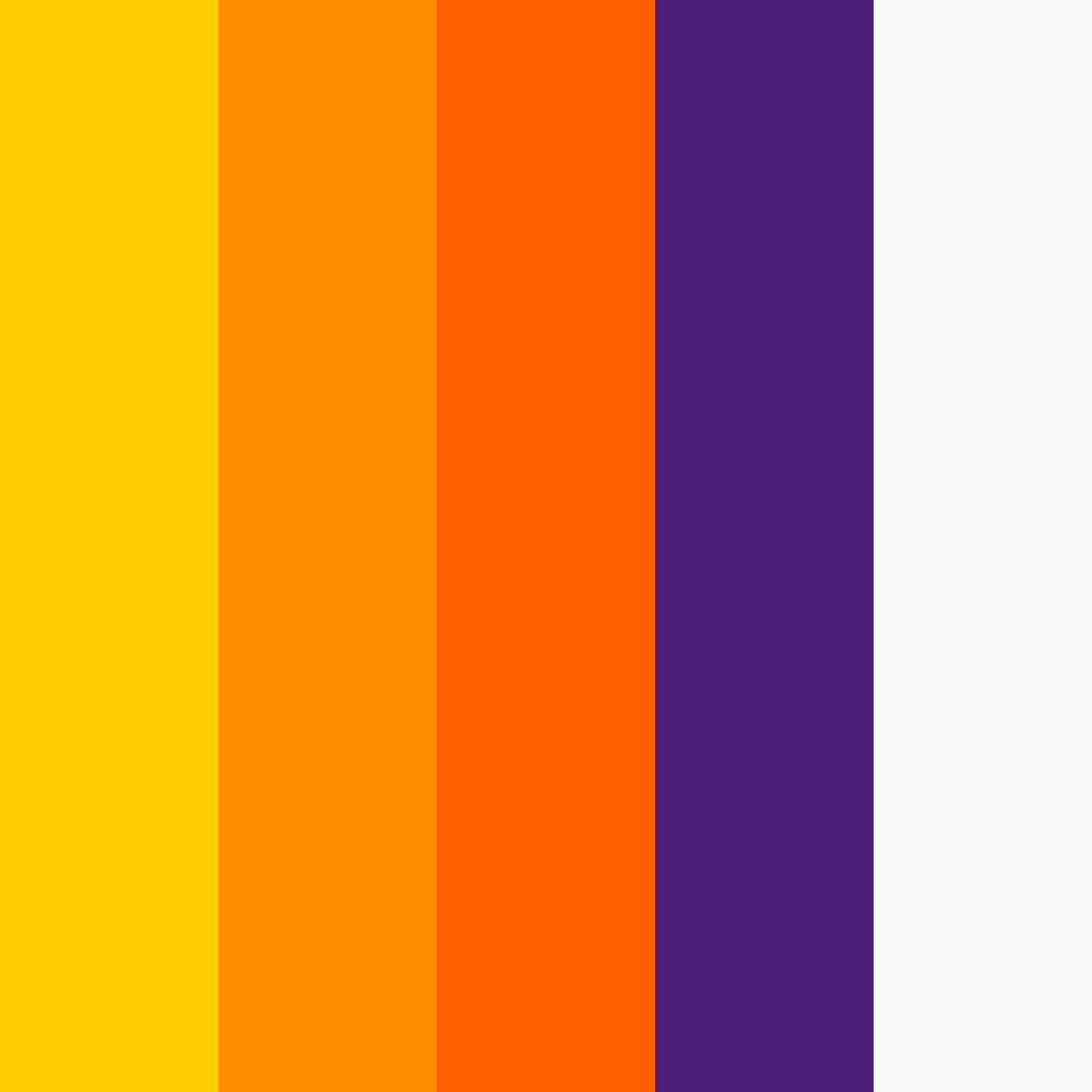 Download sun and moon show color palette PNG image (square)