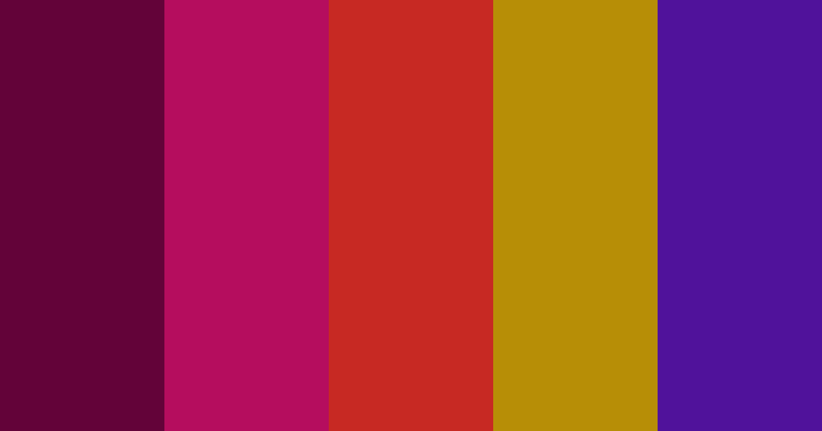 Download jinx harlequin color palette PNG image (landscape)