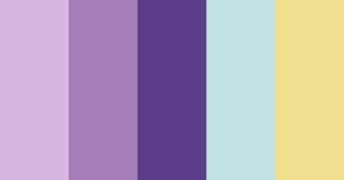 Download lunaria color palette PNG image (landscape)