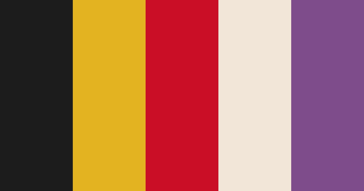 Download retro polaroid color palette PNG image (landscape)