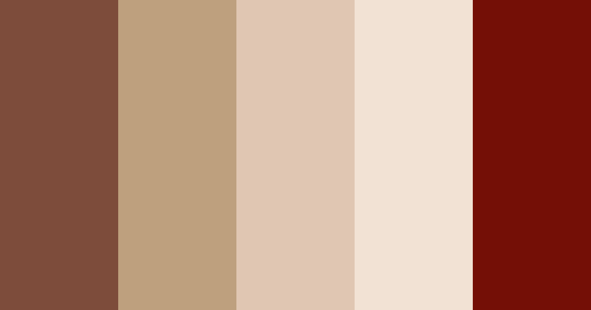 Download biblioteca auburn y beige color palette PNG image (landscape)