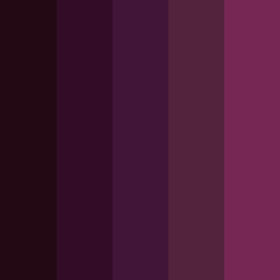  in Bordeaux Color Palettes