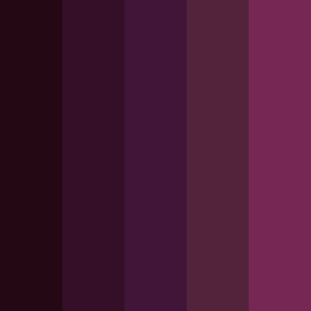 Download ichor wine color palette PNG image (square)