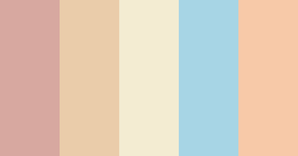 Download good ol' hollywood color palette PNG image (landscape)