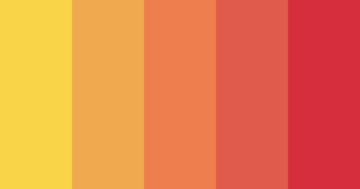 Download sundrop color palette PNG image (landscape)