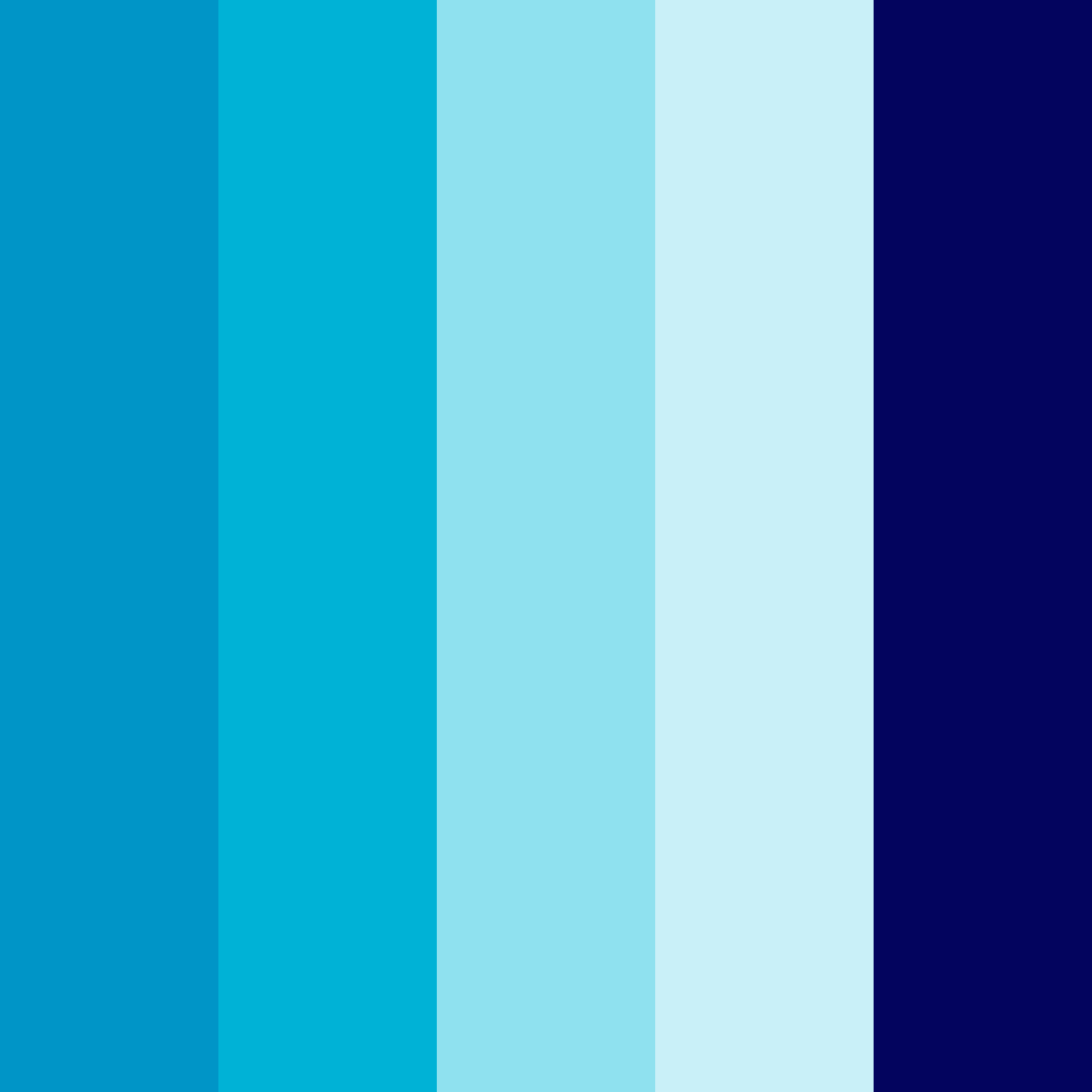 Download oceans melody color palette PNG image (square)