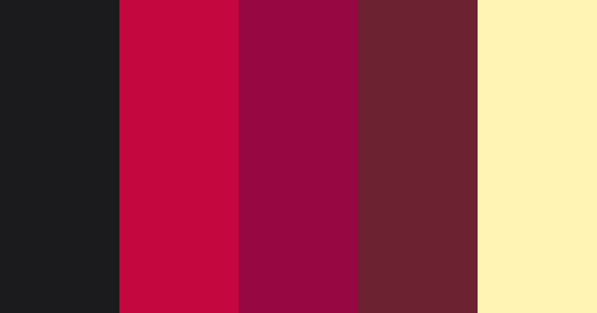 Download gerard way color palette PNG image (landscape)