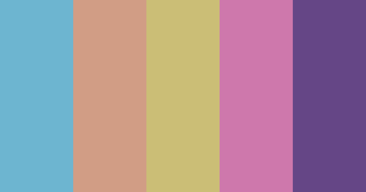 Download rainbow dash color palette PNG image (landscape)