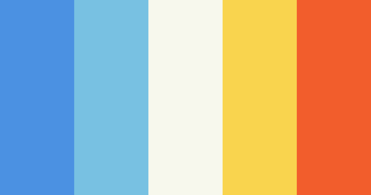 Download bright horizon color palette PNG image (landscape)