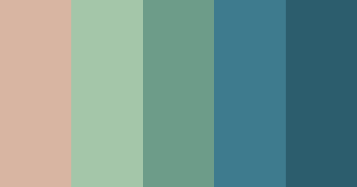 Download scandinavian serenity color palette PNG image (landscape)