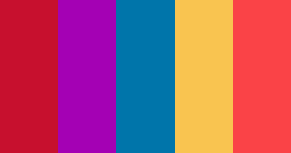 Download optimus prime color palette PNG image (landscape)