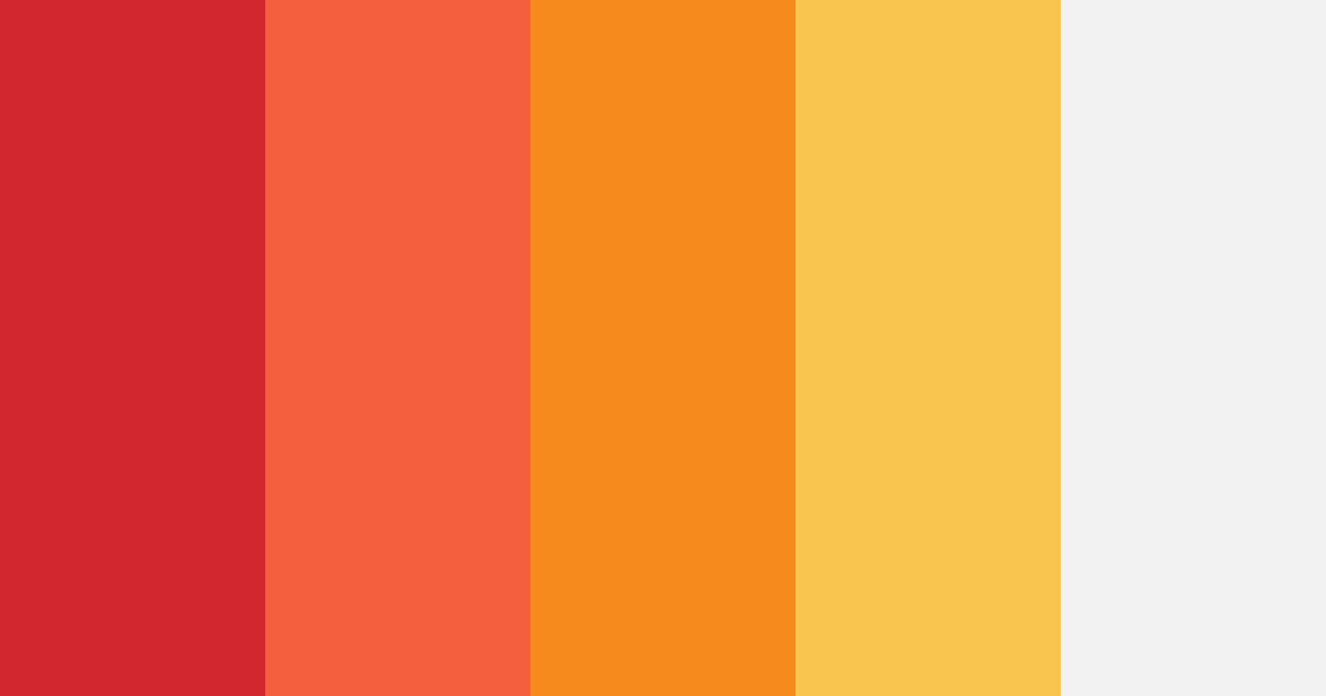 Red Hibiscus Color Palette
