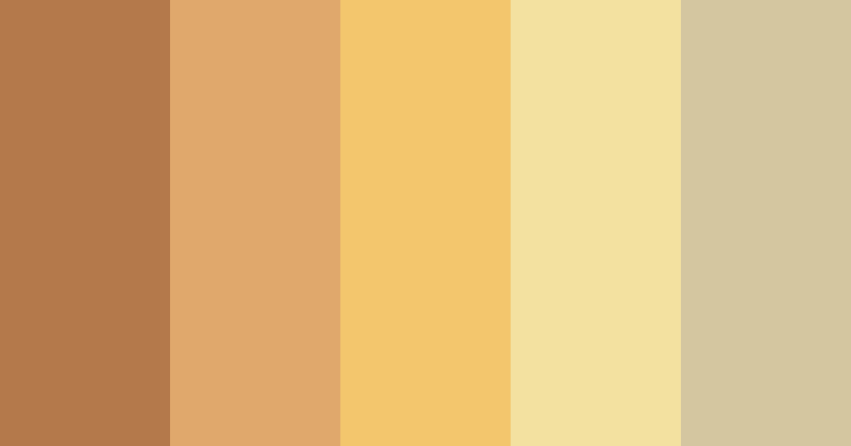 Download dakota color palette PNG image (landscape)