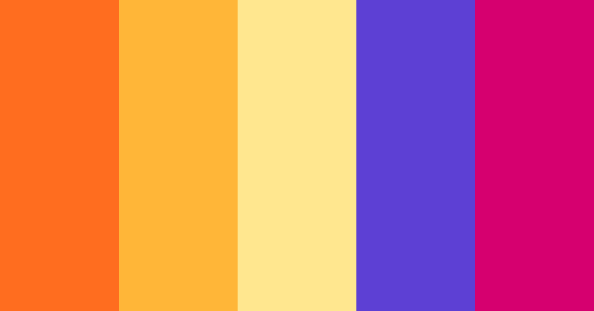 Download party like the 80's color palette PNG image (landscape)