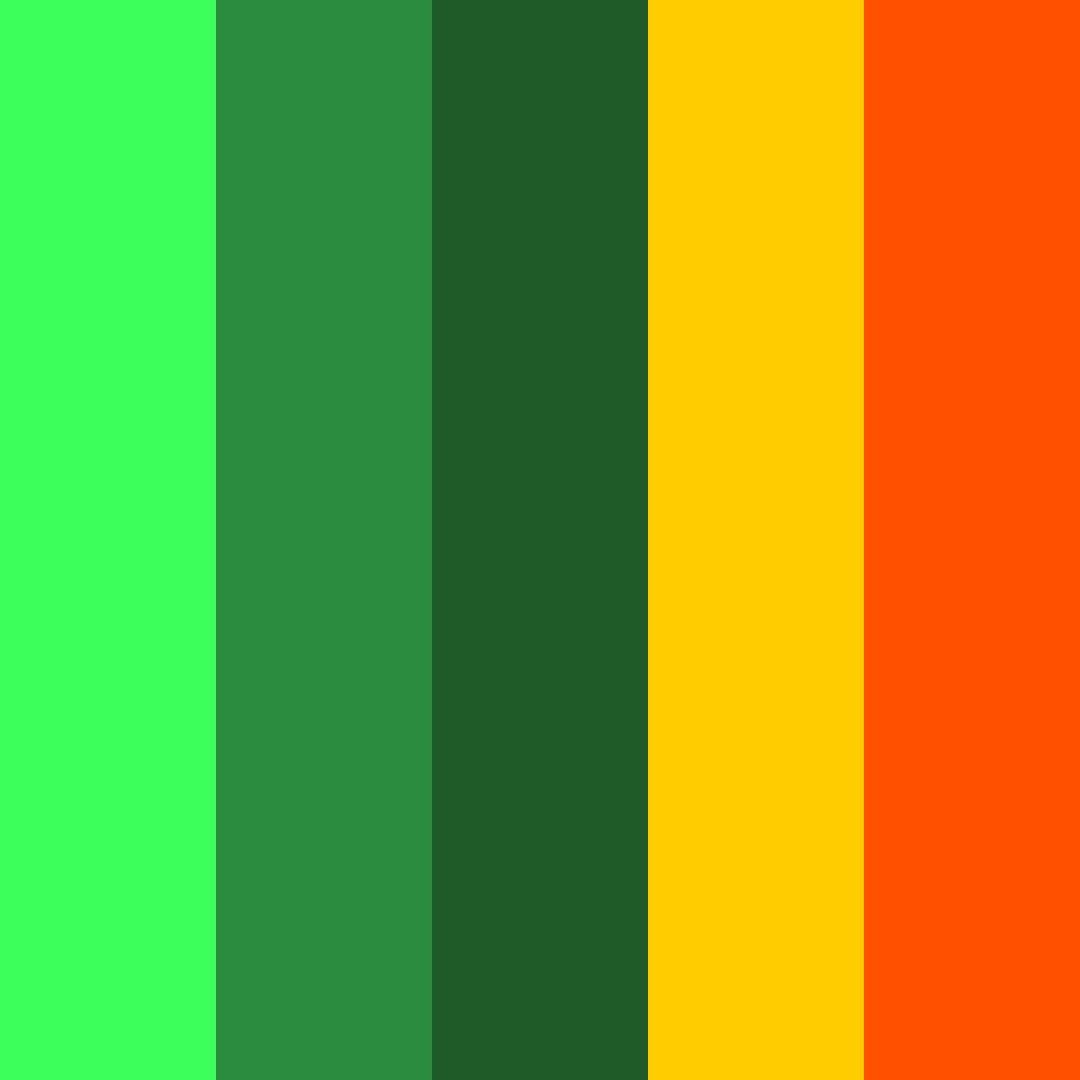 Download radioactive color palette PNG image (square)