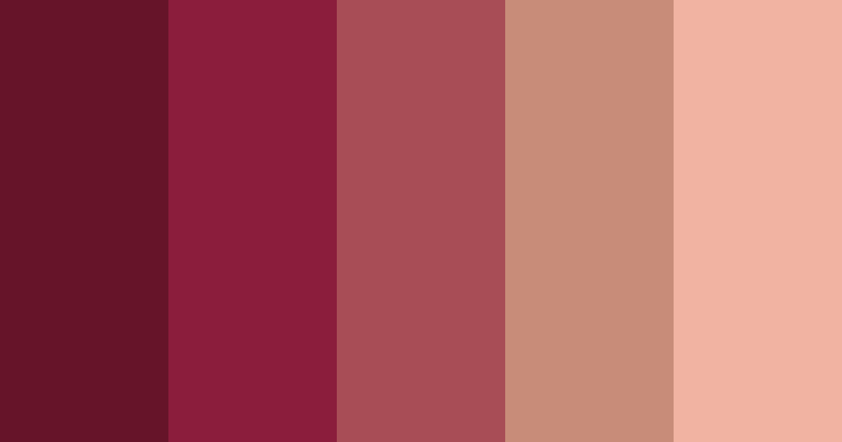 Download crimson sunset color palette PNG image (landscape)
