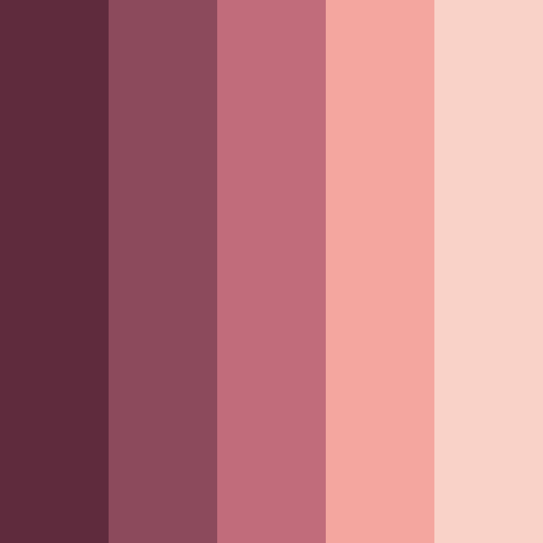 Download damp wine color palette PNG image (square)