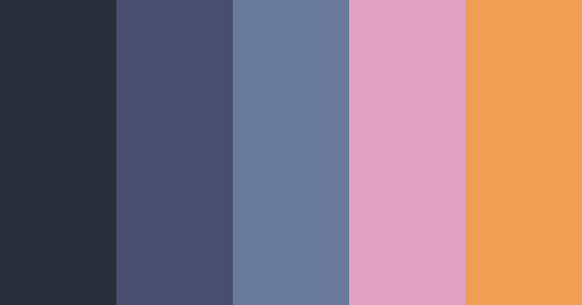 Download teenage dirtbag color palette PNG image (landscape)