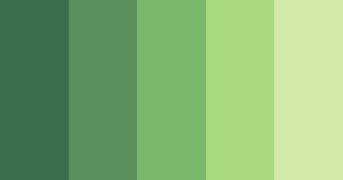 Download hippie green color palette PNG image (landscape)