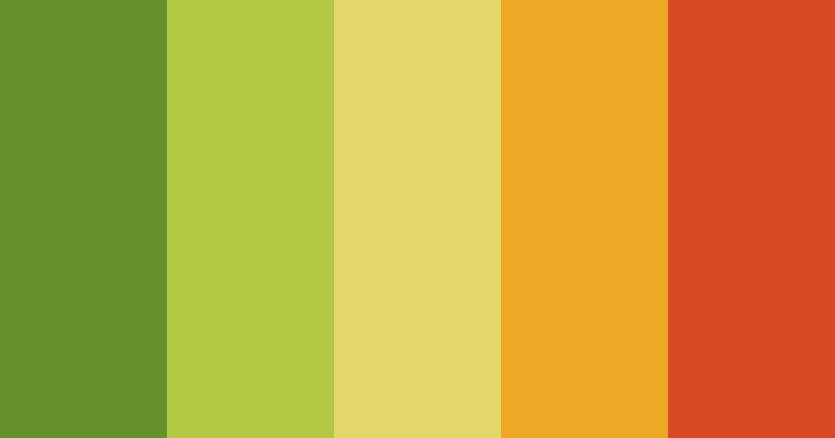 Download nature's embrace color palette PNG image (landscape)