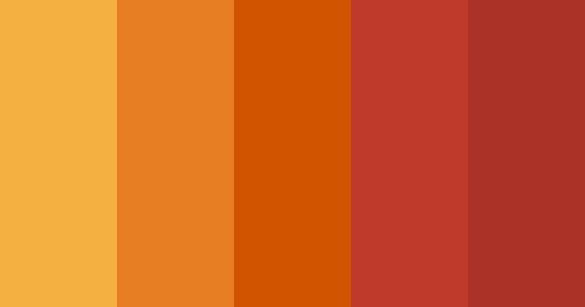 Download 1960's school theme color palette PNG image (landscape)