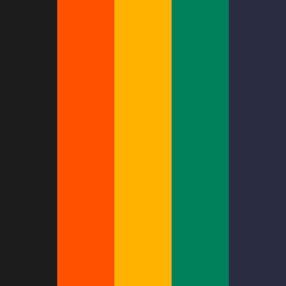 Download mob boss high contrast color palette PNG image (square)