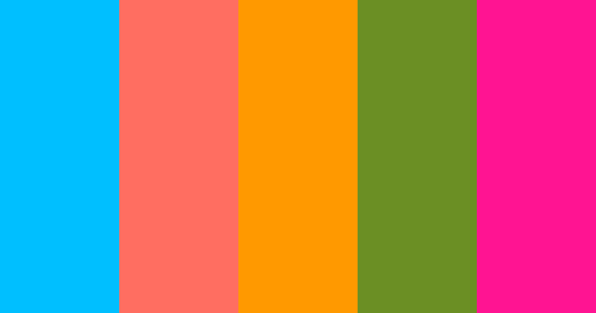 Download rainbow dash color palette PNG image (landscape)