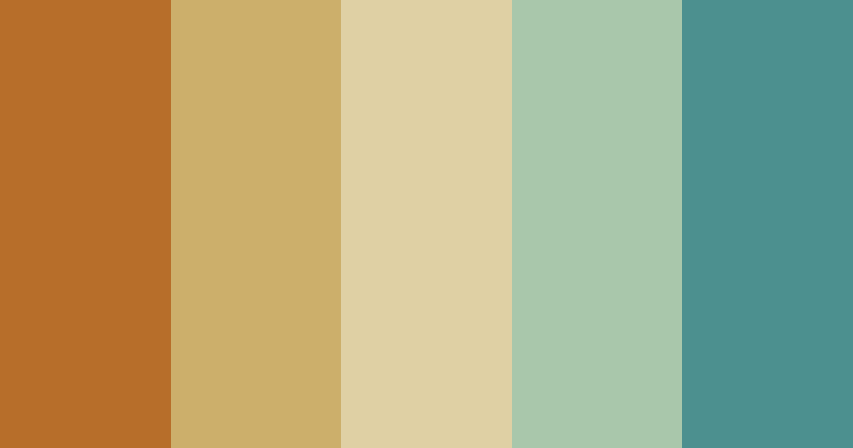 Download ancient times color palette PNG image (landscape)