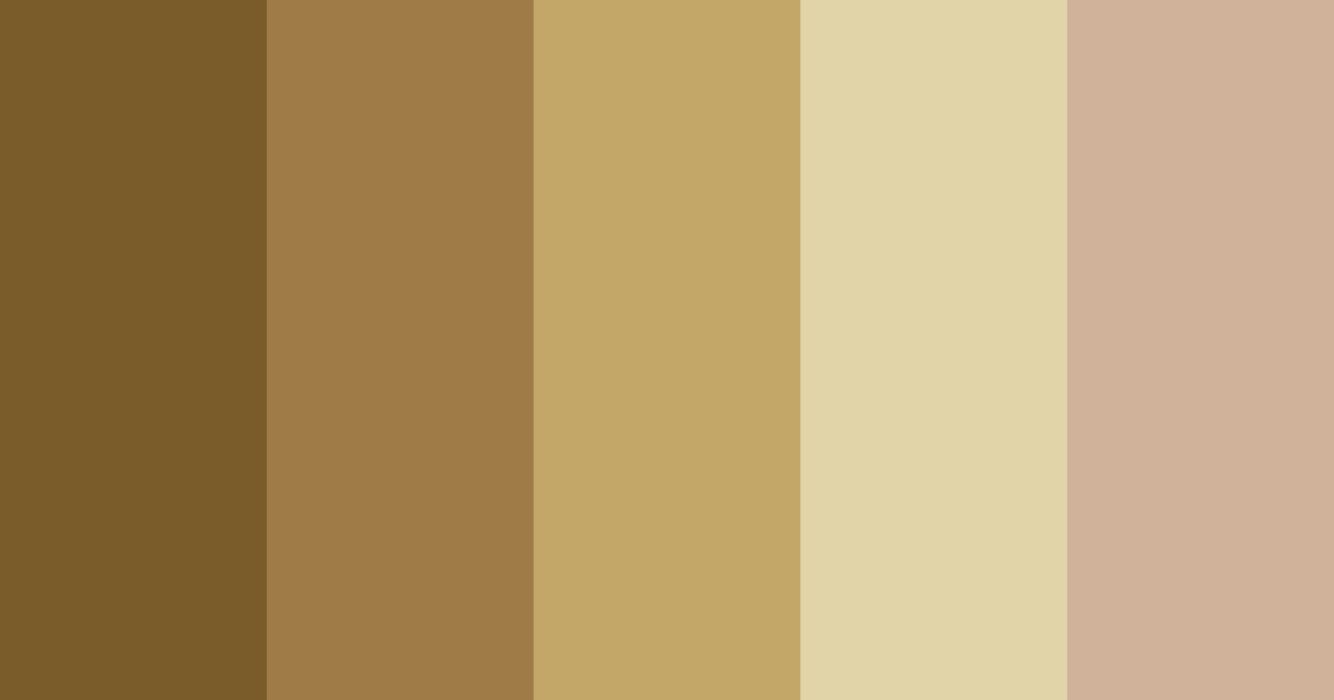 Download middle ages color palette PNG image (landscape)