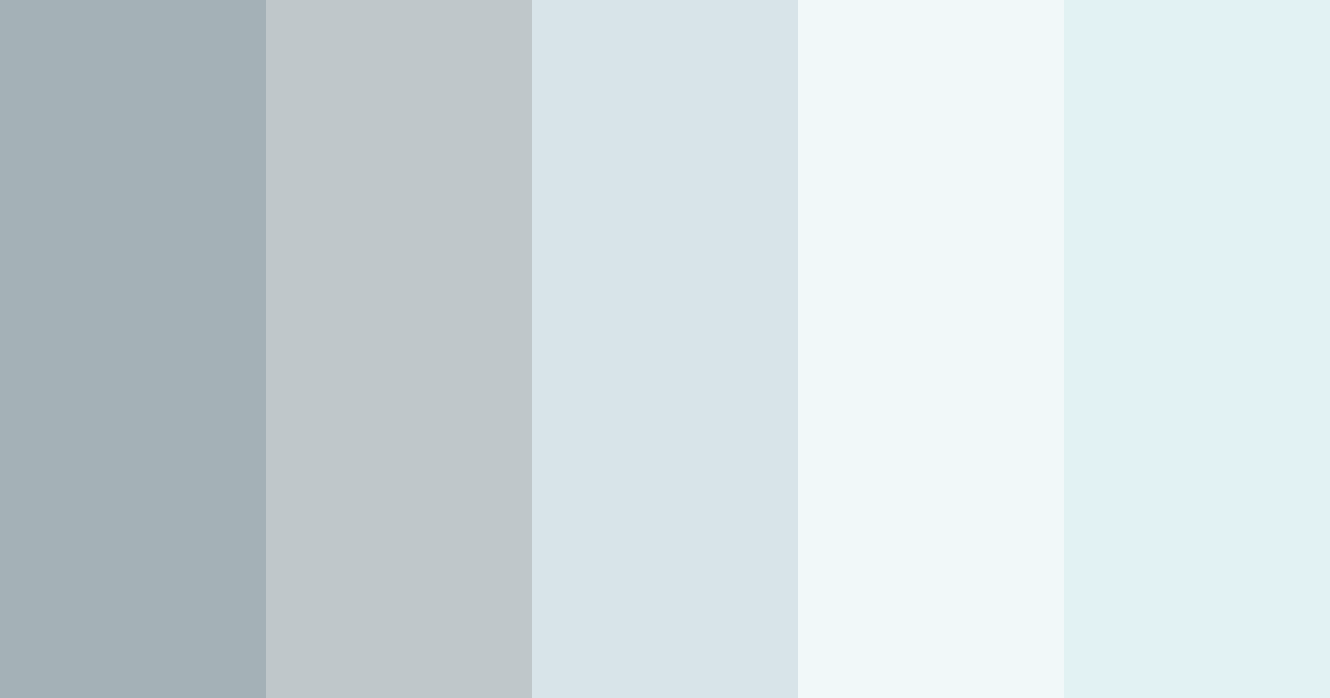Download winter grey color palette PNG image (landscape)